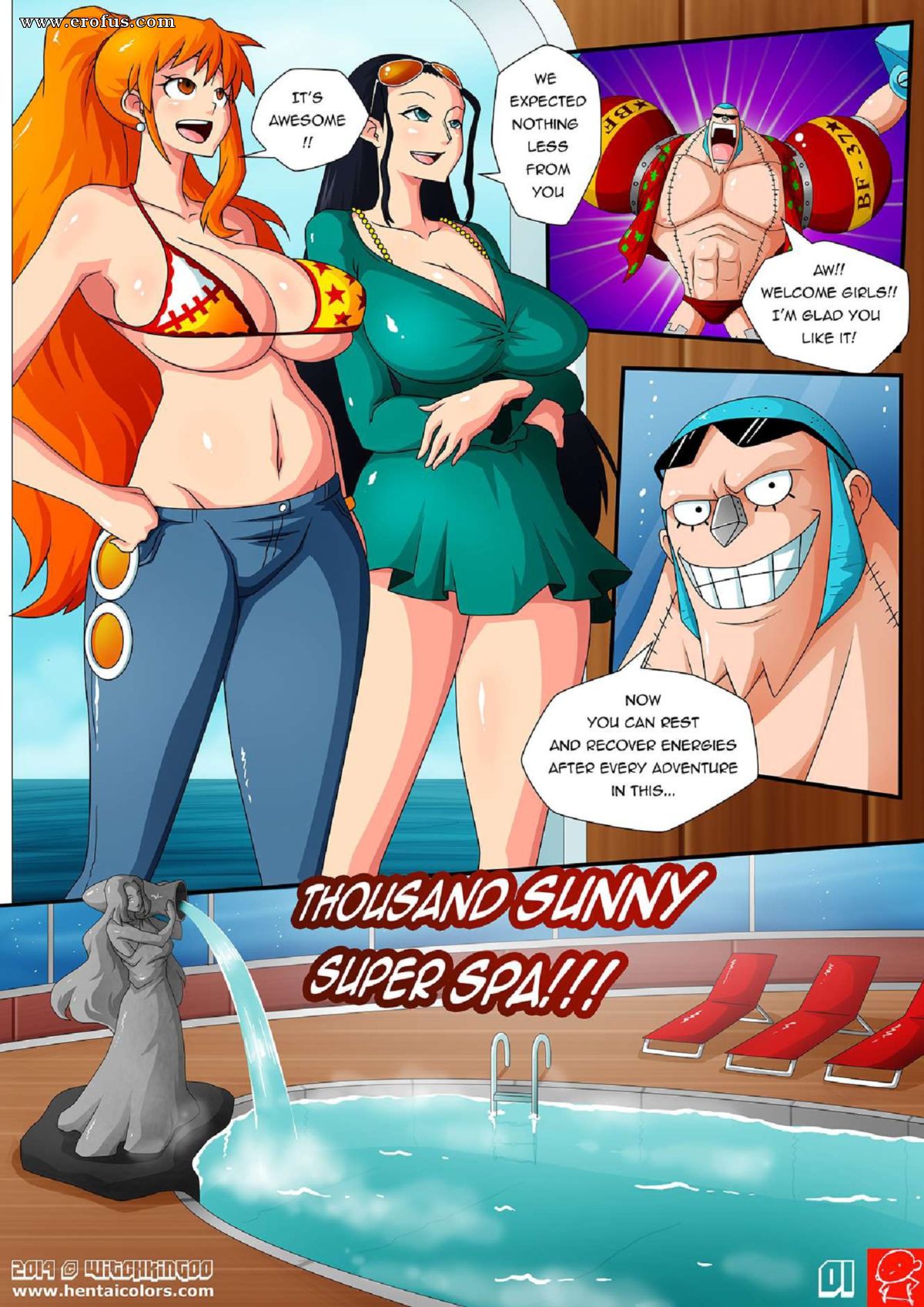 Page Witchking Comics One Piece The Spa Erofus Sex And Porn