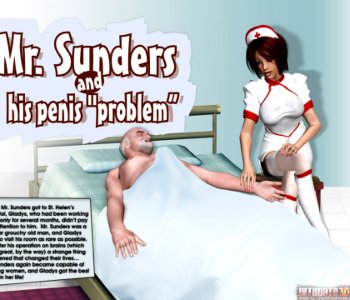 comic Mr. Sunders and His Penis Problem. Part 1