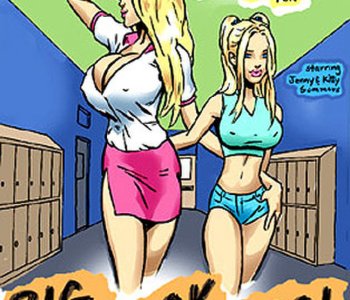 comic Two Hot Blondes