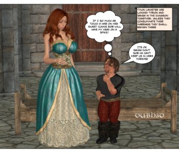 comic Sansa and Tyrons consummation