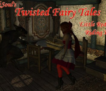 comic Twisted Fairy Tales - Little Red Riding Hood