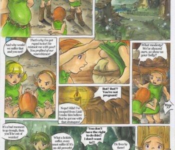 comic Bad Zelda