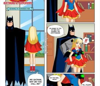 comic Batman X Supergirl - Sex Superhero Girls