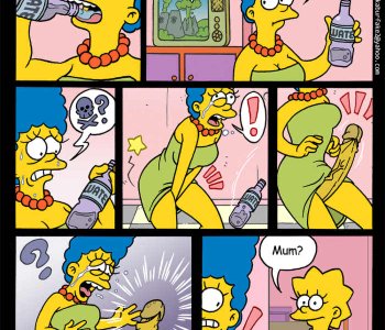 comic Simpsons Parody