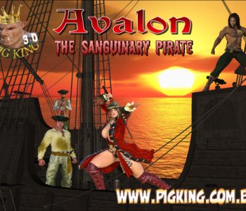comic Avalon - The Sanguinary Pirate
