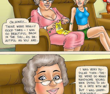 comic Grandma Memories