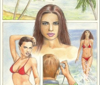 comic Adrianas sexy photoshoot hookup