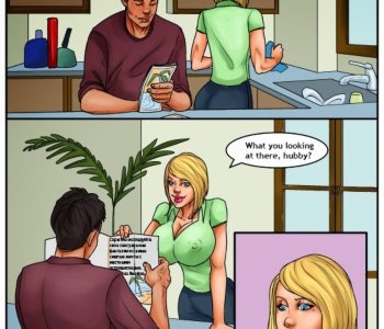 comic Cheating Big Tit Slut Wife