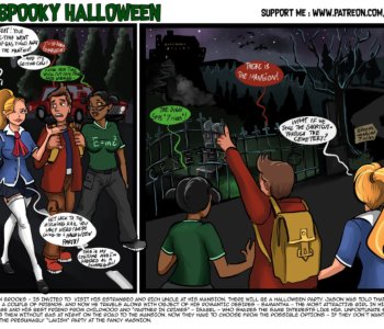 comic A Spooky Halloween