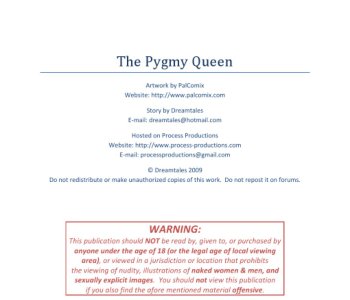 comic Pygmy Queen