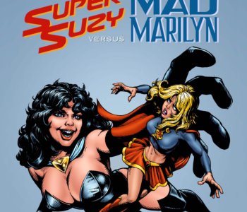 comic Super Suzy Vs Mad Marilyn