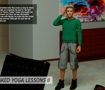 comic Naked Yoga Lessons