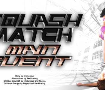 comic Squash Match - Main Event