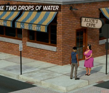 comic Like Two Drops Of Water