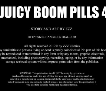 comic Juicy Boom Pills