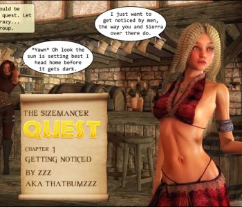 comic The Sizemancer Quest