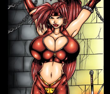 comic Red Monika X