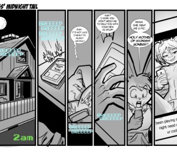 comic Rabies' Midnight Tail