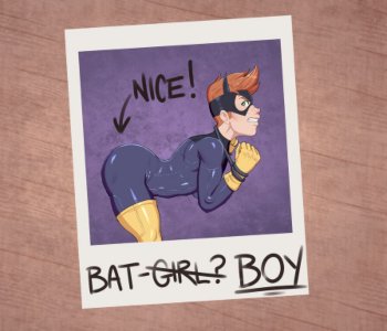 comic Bat-Boy Captured