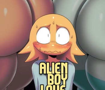 comic Alien Boy Love