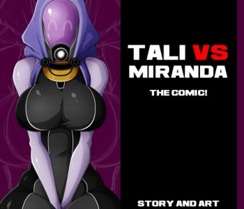 comic Mass Effect - Tali vs Miranda