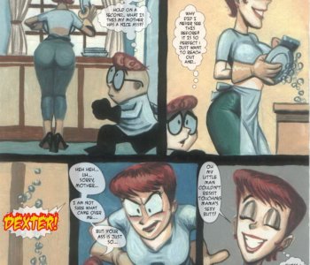 comic Dexters Talk With Mom