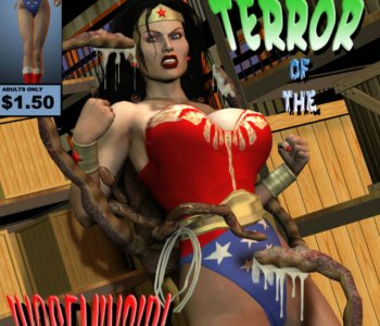 comic Wonder Woman - Terror of the Insceminoid
