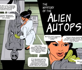 comic Alien Autopsy 01