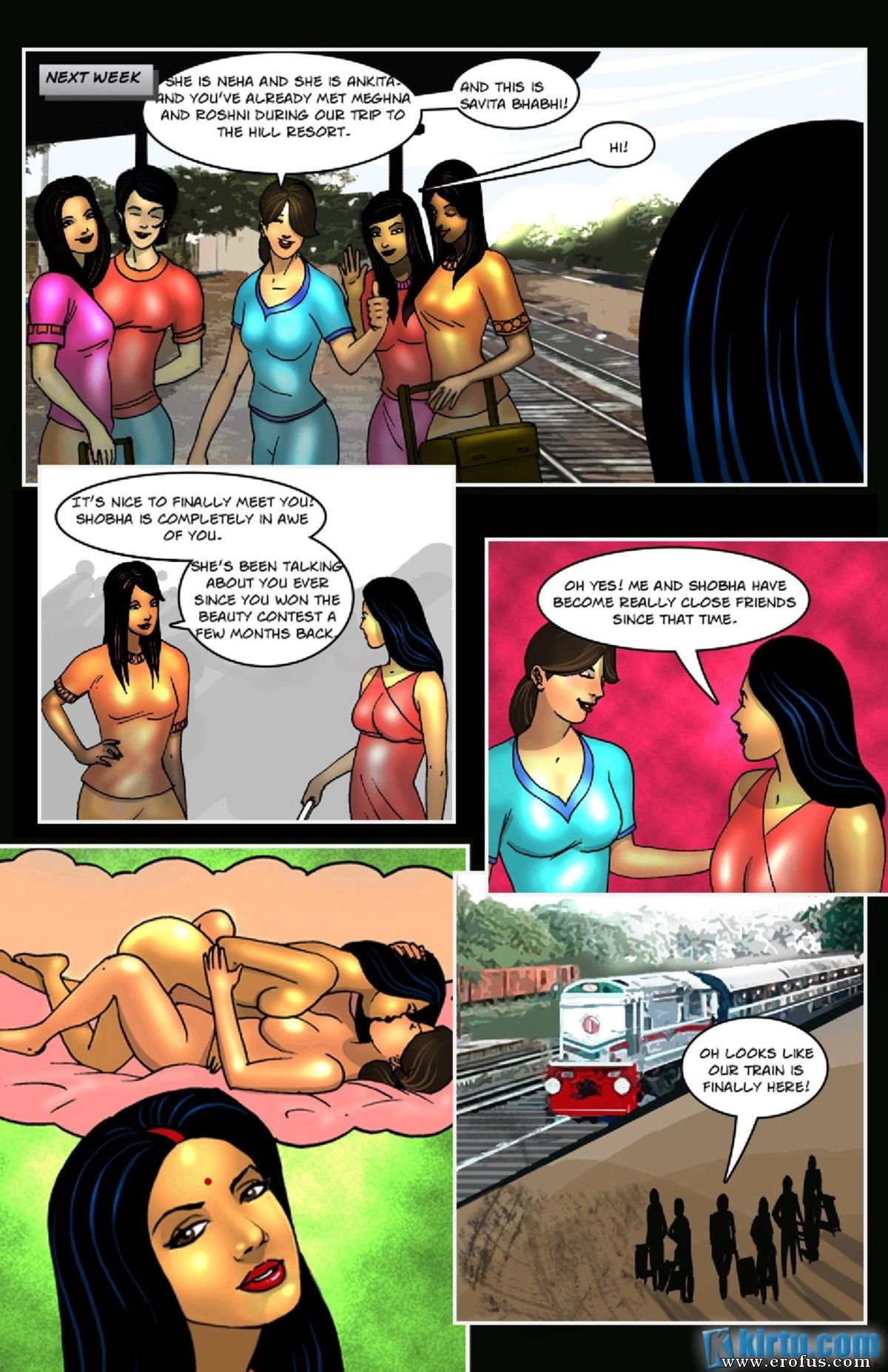 Page 3 | Kirtu-Comix/Savita -In-Goa/Beautiful-Beaches-Sexy-Swimsuits-And-One-Hot-Bhabhi | Erofus - Sex  and Porn Comics