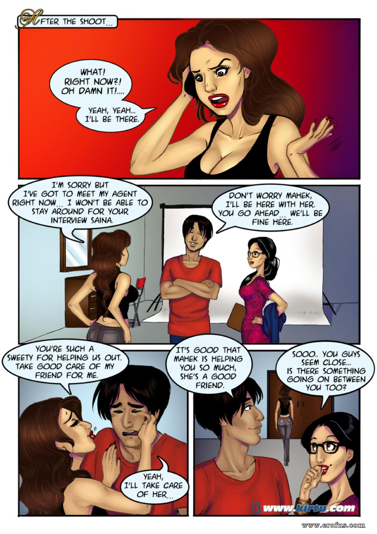 Page 25 |  kirtu_com-comics/sherlyn/young,-innocent-and-about-to-become-a-model! |  Erofus - Sex and Porn Comics