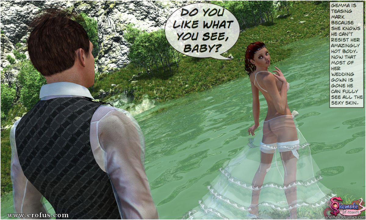 Page 16 | shemale3d-comics/naughty-shemale-bride | Erofus - Sex and Porn  Comics