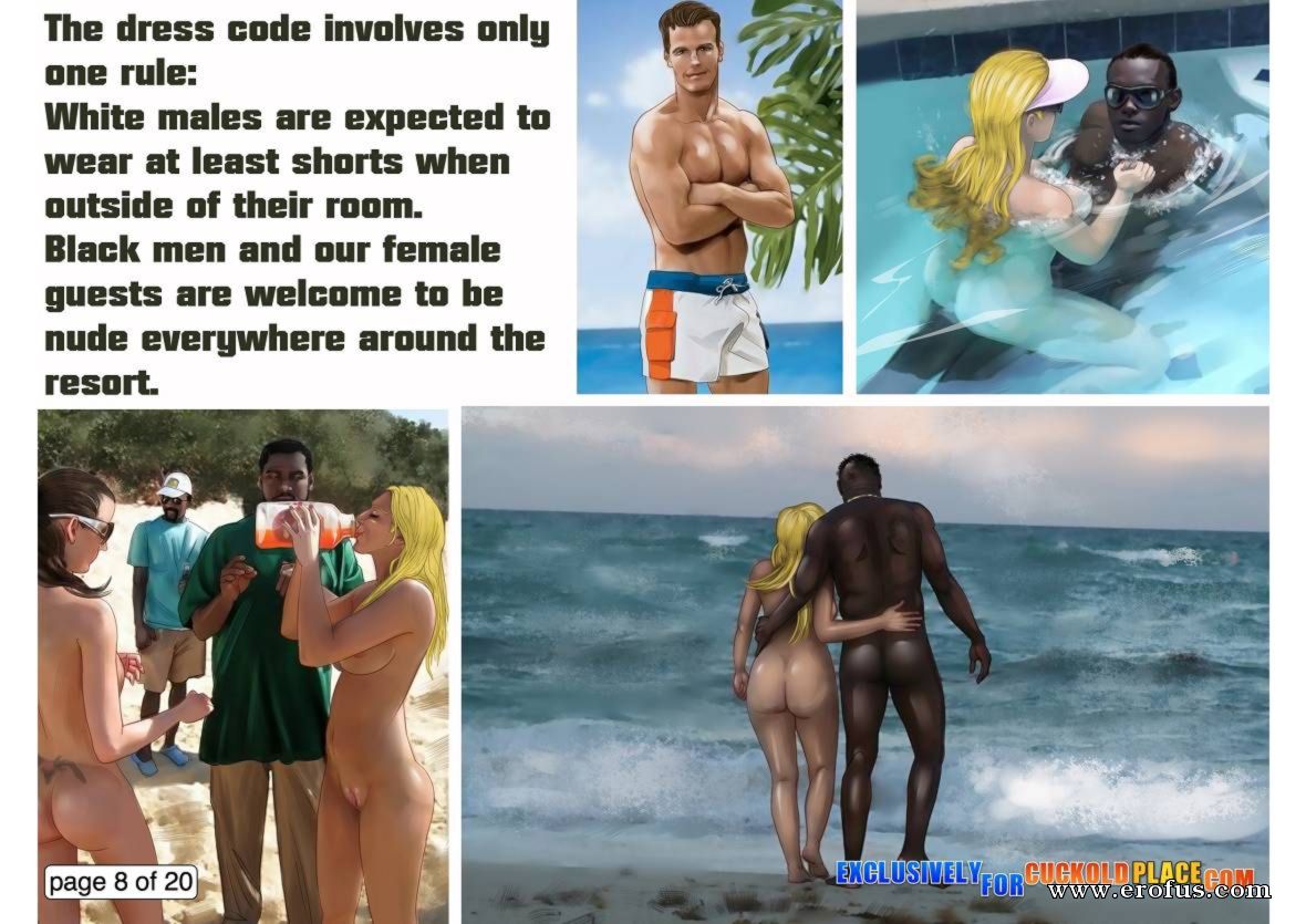 Page 8 nicole-heat-comics/the-interracial-cuckold-resort Erofus