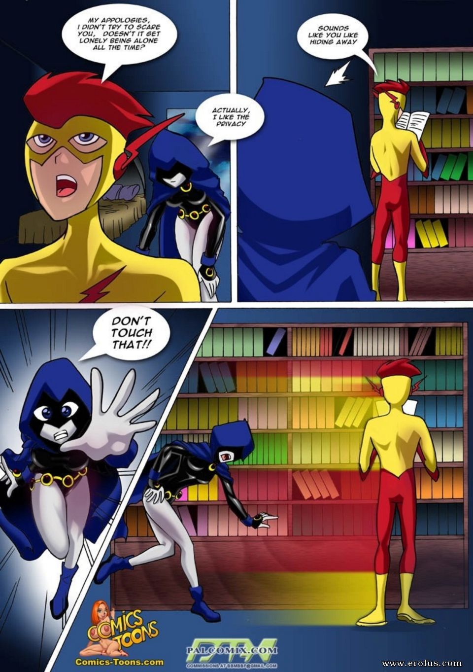 960px x 1363px - Page 2 | comics-toons_com-comix/raven-vs-flash | Erofus ...
