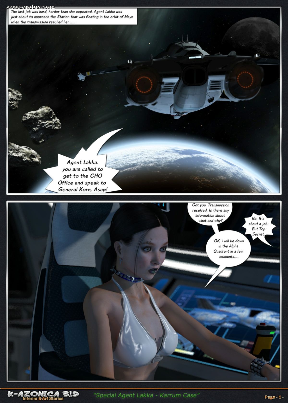 Page 3 | renderotica-comics3d-xxxspecial-agent-lakka-the-karrum-case |  Erofus - Sex and Porn Comics