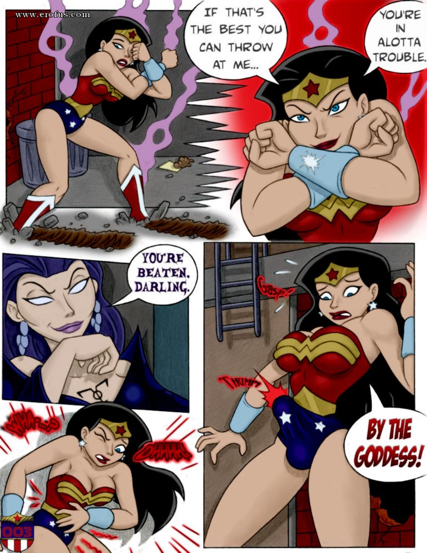 Justice League Wonder Woman Shemale Cartoon Porn