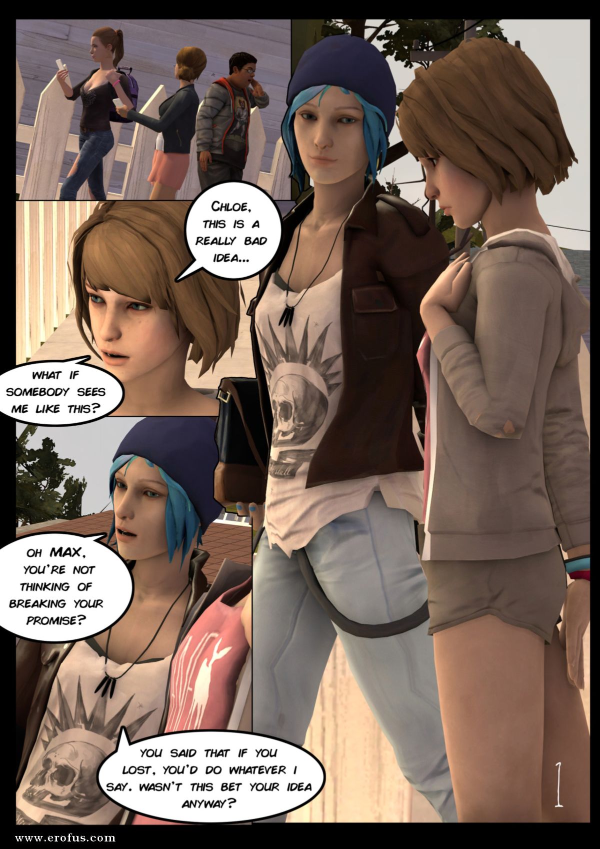 Life is strange before the storm porn comic
