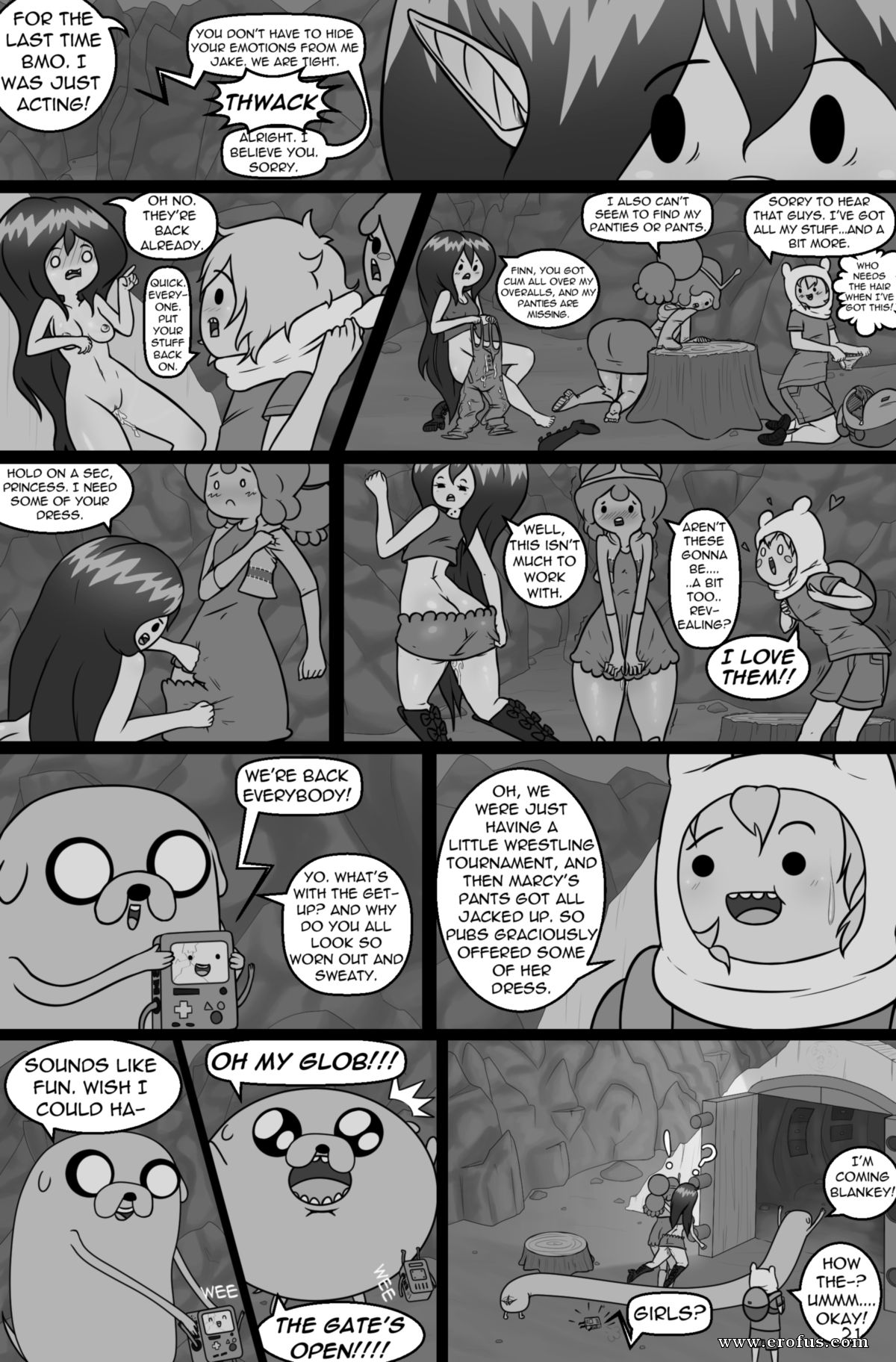 Misadventure Time Porn - Page 24 | various-authors/cubbychambers/misadventure-time ...