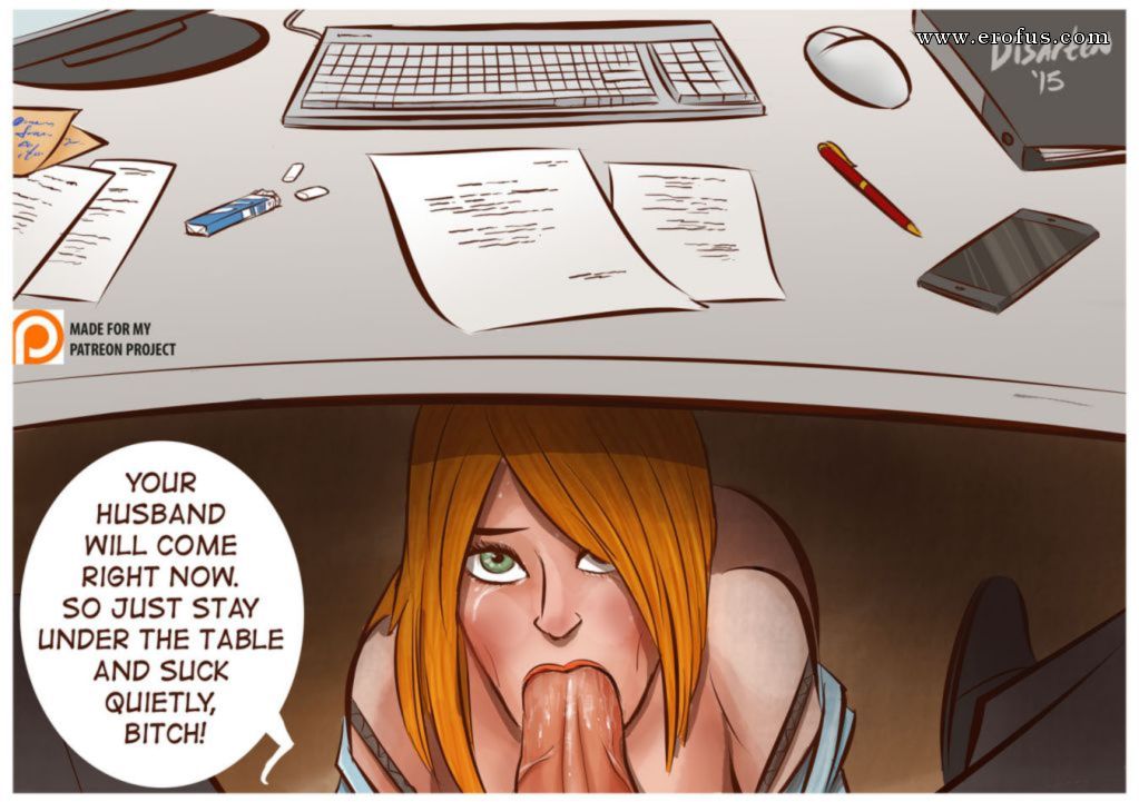 Page 1 Various Authors Disarten Comics Wife Under Desk Erofus