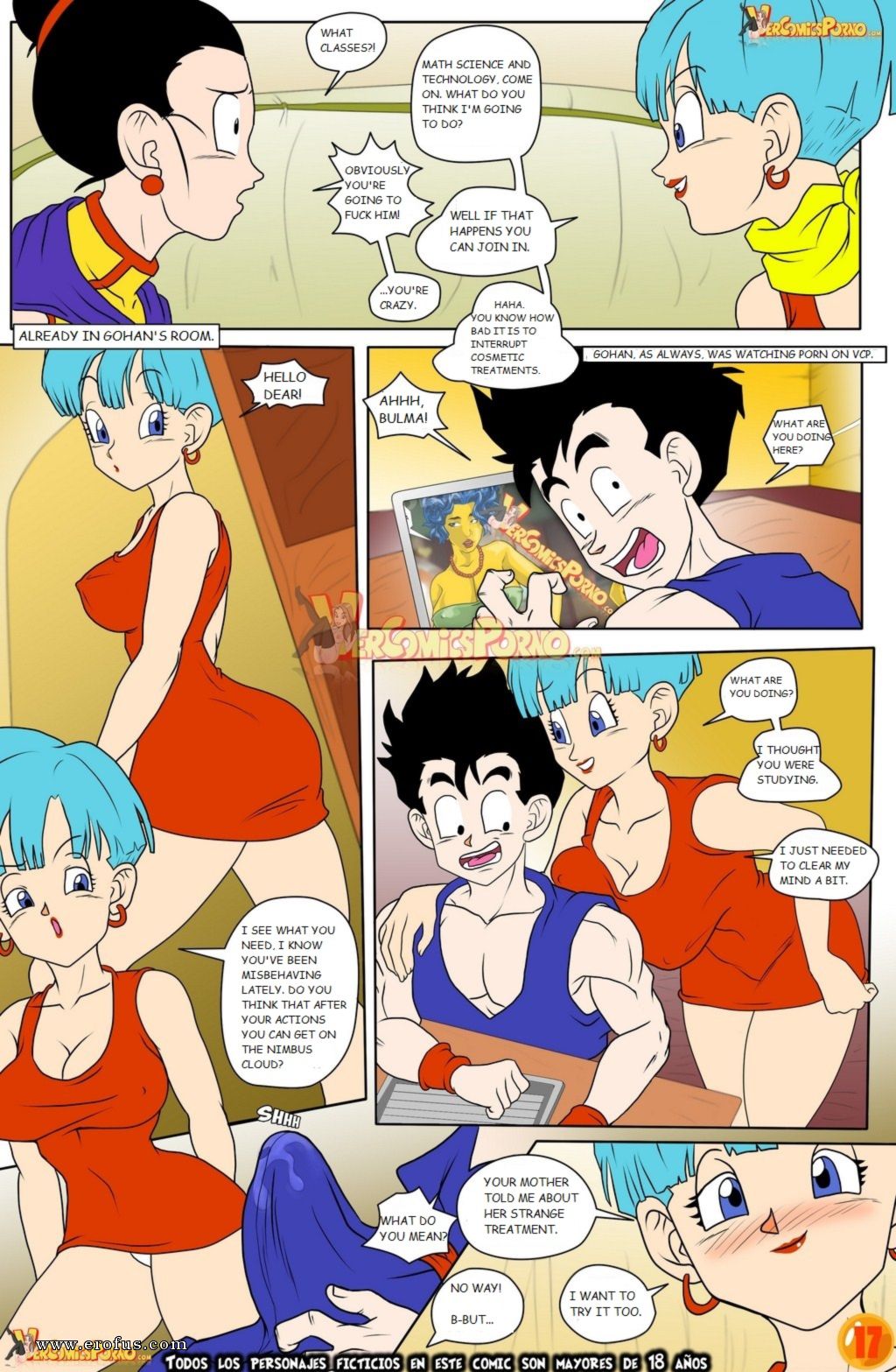 Grazyballz - Page 18 | various-authors/drah-navlag/dragon-ball-z-milky-milk/issue-2 |  Erofus - Sex and Porn Comics