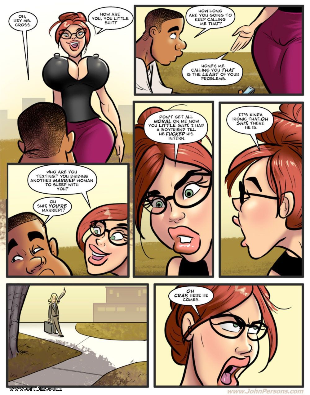 Page 3 johnpersons_com-comics/moose/hot-for-ms-cross/issue-2 Erofus