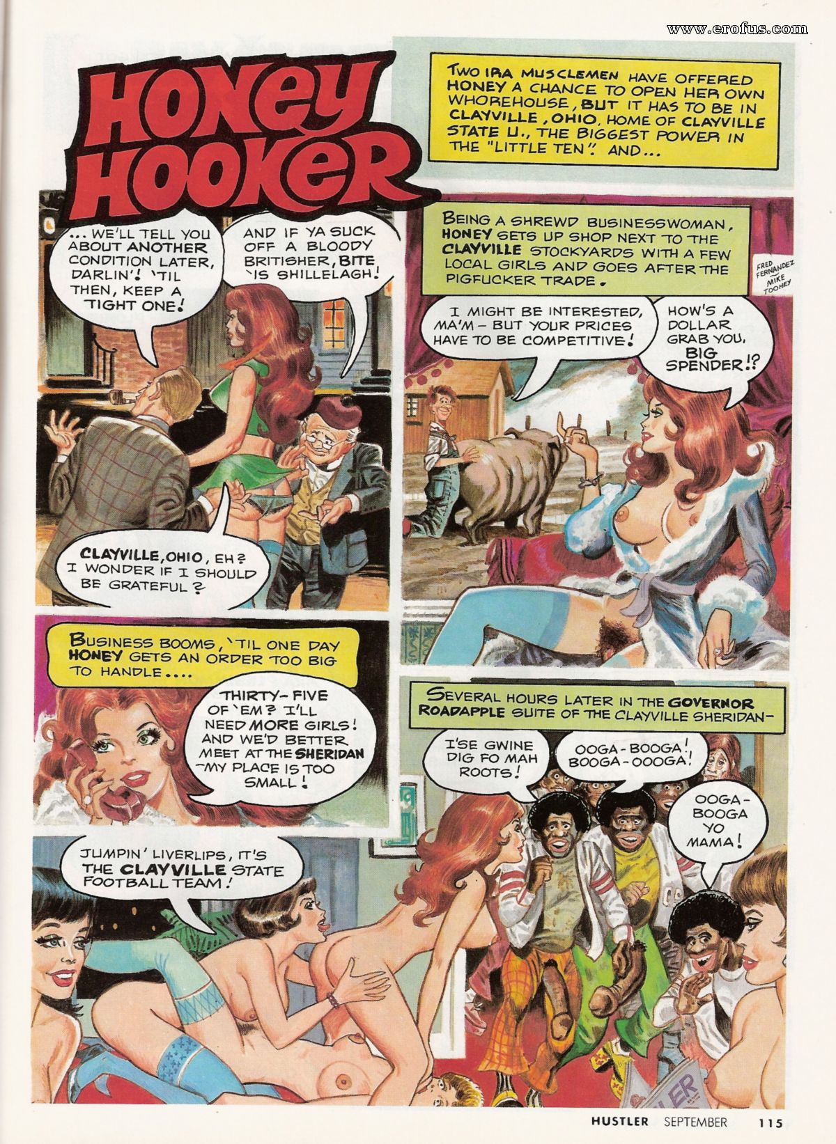 Honey Hooker Comic