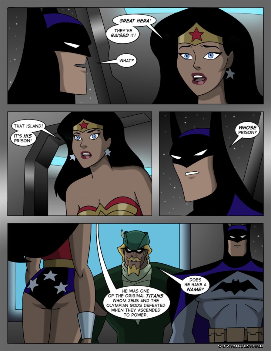 Justice league comic porn