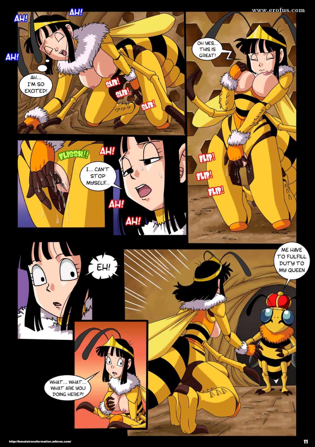 Bee Hentai Porn Games - Page 12 | locofuria-comics/queen-bee | Erofus - Sex and Porn ...