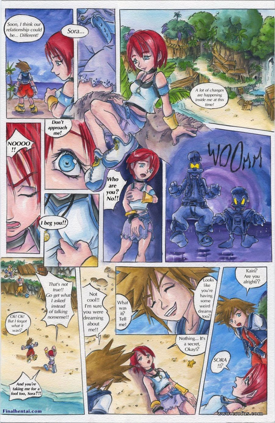Page 1 | passage-comics/kingdom-hearts | Erofus - Sex and Porn Comics