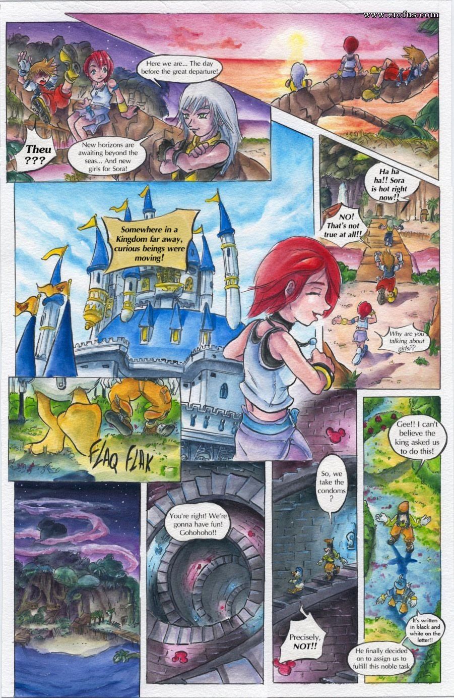 Kingdom Hearts Porn Comics