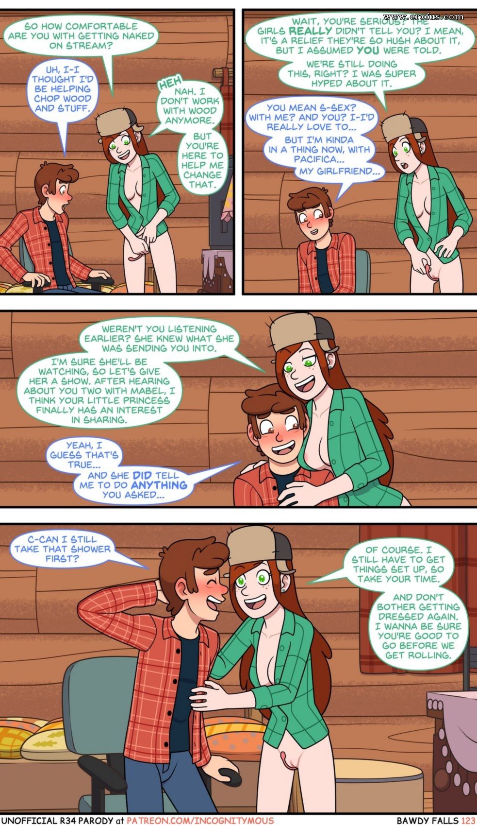 Disney Brother And Sister Porn - Page 131 | incognitymous-comics/bawdy-falls | Erofus - Sex and Porn Comics