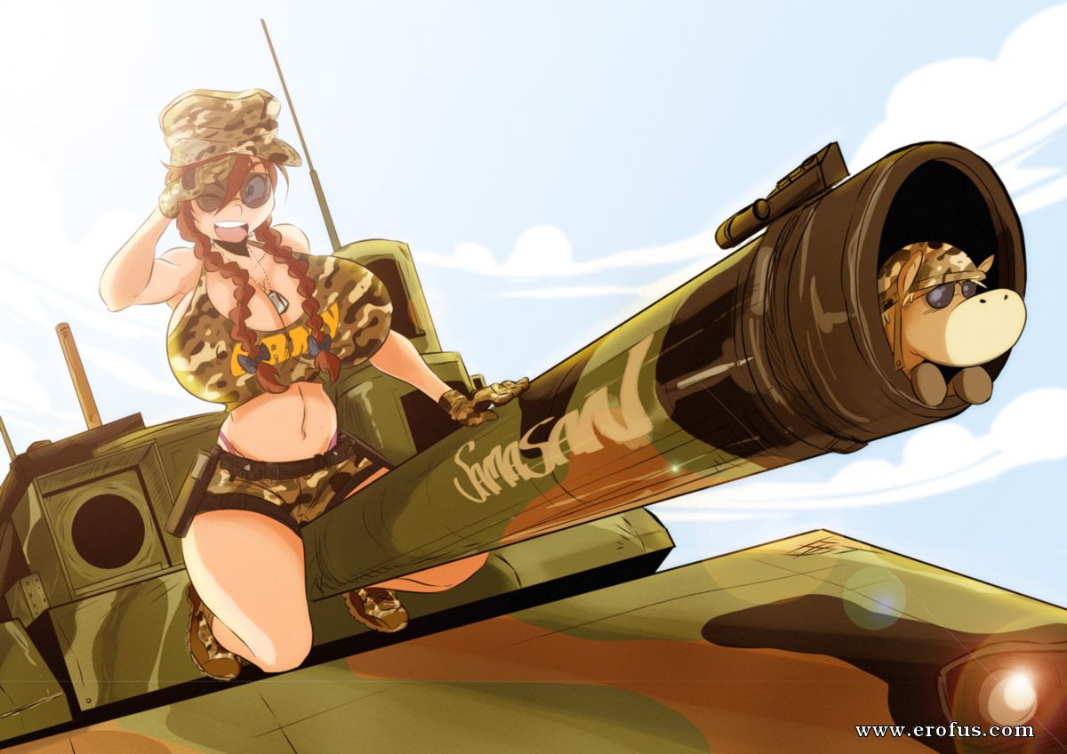 Tank girl in color