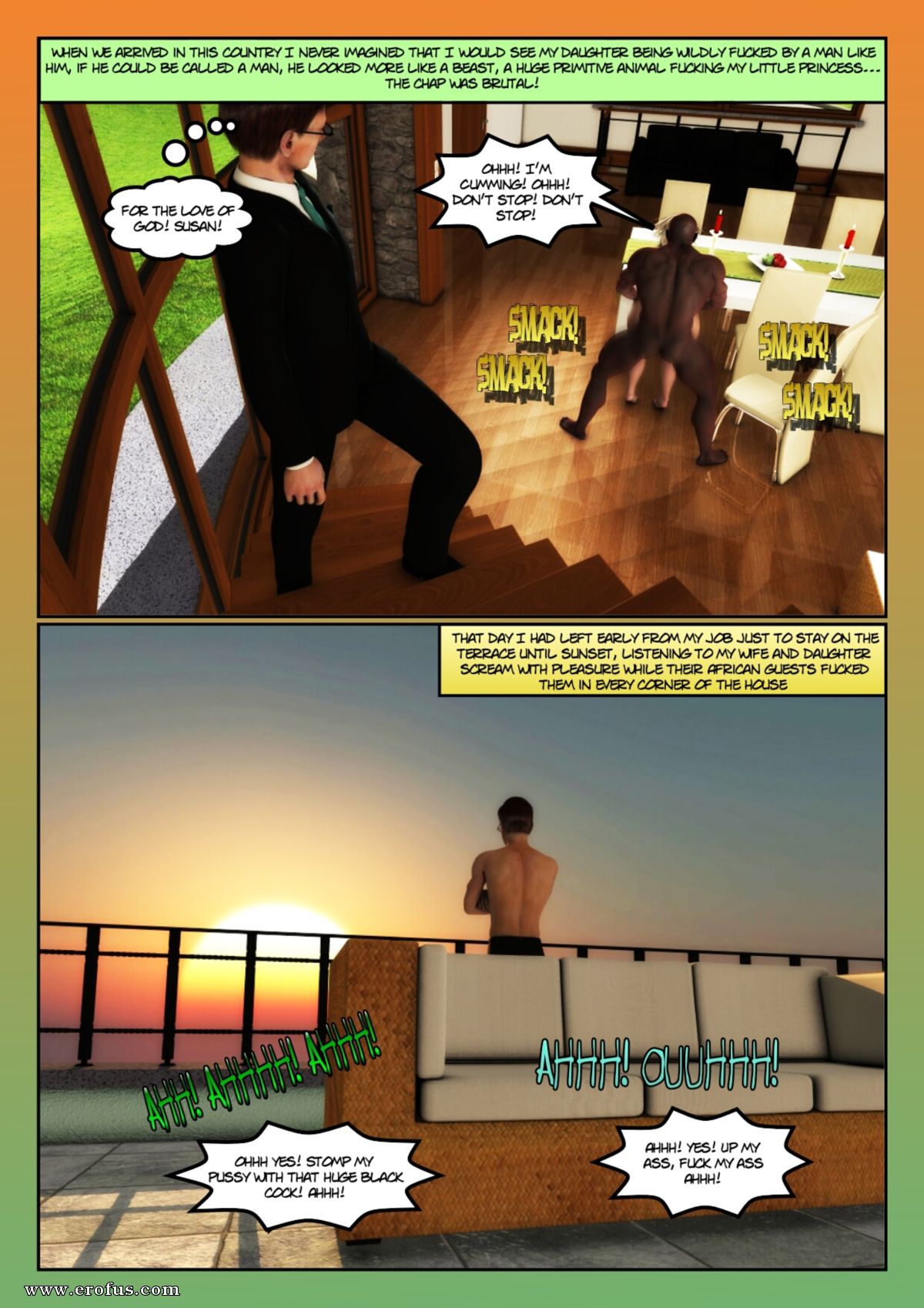 Page 7 moiarte-comics/cuckold-in-africa/issue-3 Erofus