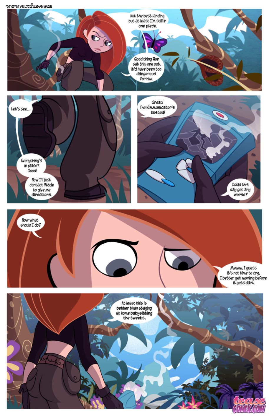 Page 4 | tease-comix/kaa-chronicles/kim-vs-kaa/issue-1 ...