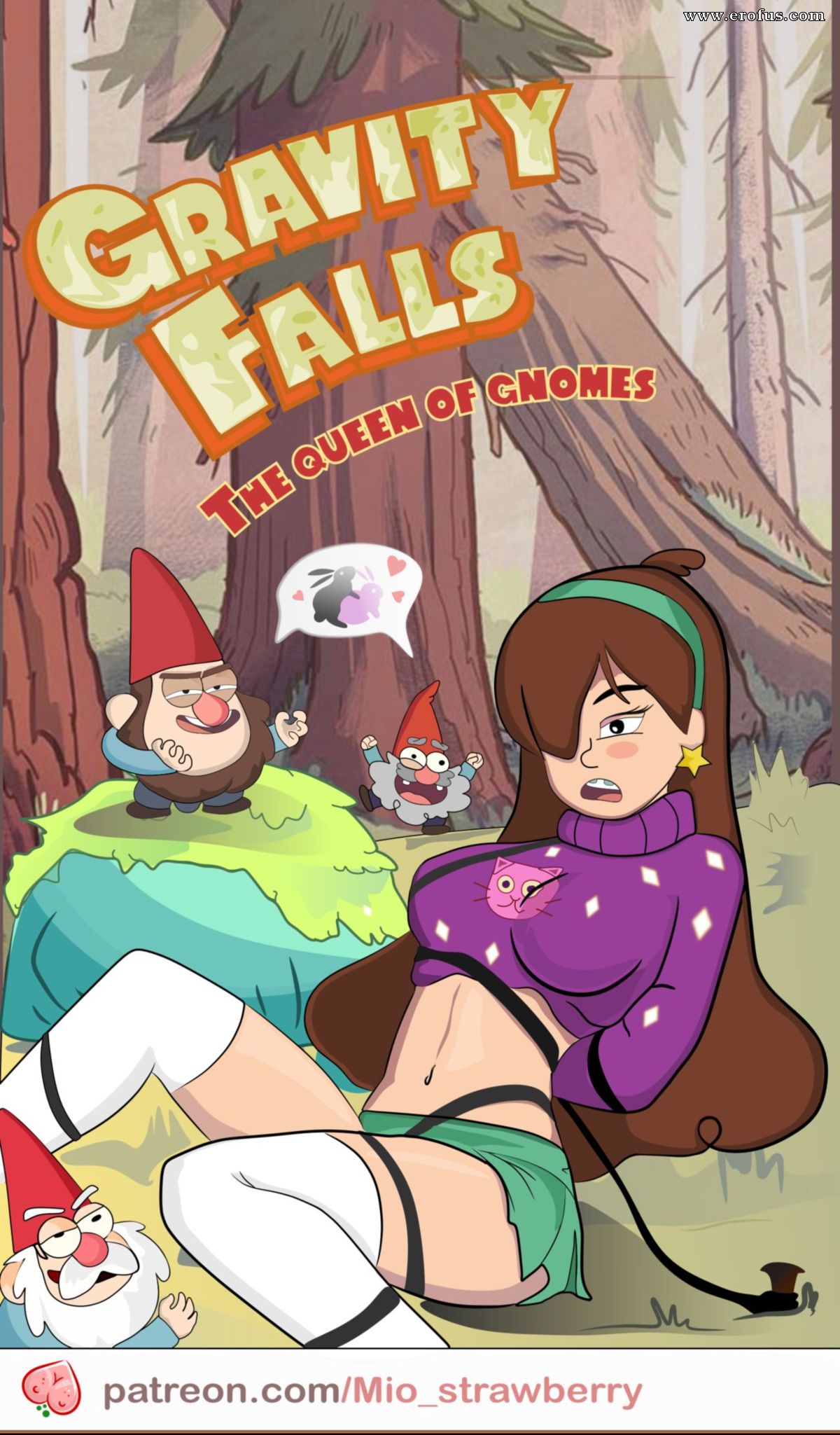 Page 1 | various-authors/mio-strawberry/gravity-falls-the-queen-of-gnomes |  Erofus - Sex and Porn Comics